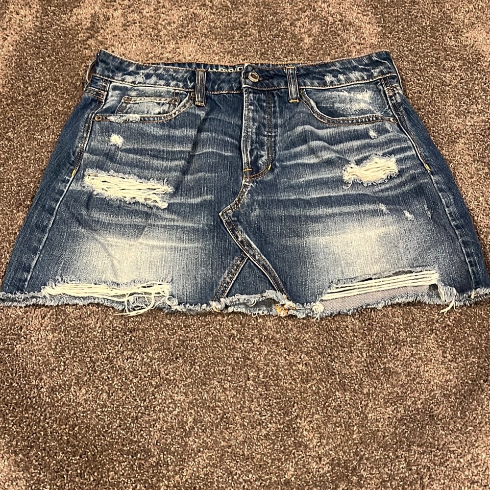 Ameican eagle jean skirt
